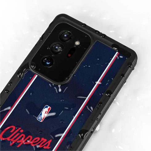 NBA LA Clippers Jersey Galaxy Note20 Ultra 5G Waterproof Case